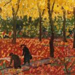 Mushroom Picking in the Autumn  -   Harm Kamerlingh Onnes