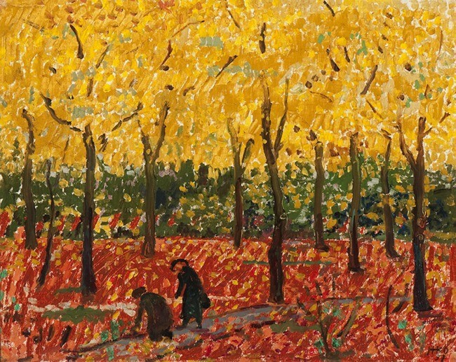 Mushroom Picking in the Autumn Harm Kamerlingh Onnes