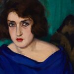 Tamara de Lempicka, Porstrait of a Young Lady in a Blue Dress, 1922