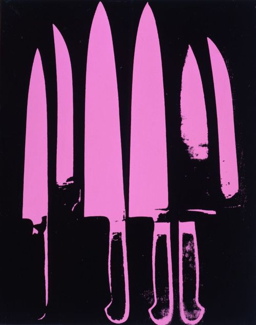 Andy Warhol Knives. 1981