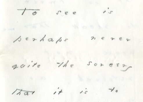 Emily Dickinson letter to Sarah Tuckerman