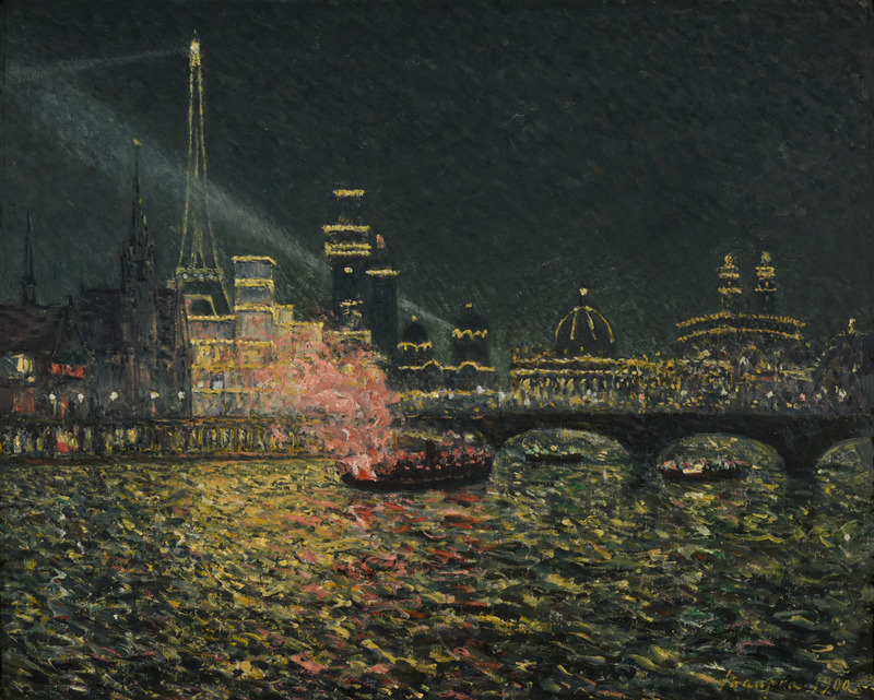 Paris by night | Paintings by Camille Pissarro / Pierre Bonnard / Henri Evenepoel / Bernard Lamotte / Maxime Maufra / Lelia Caetani di Sermoneta, 1895-1933 5 Paris by night | Paintings by Camille Pissarro / Pierre Bonnard / Henri Evenepoel / Bernard Lamotte / Maxime Maufra / Lelia Caetani di Sermoneta, 1895-1933 Fairyland Nocturne Maxime Maufra 1900