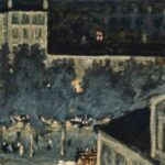 Paris Boulevard at Night - Pierre Bonnard 1900